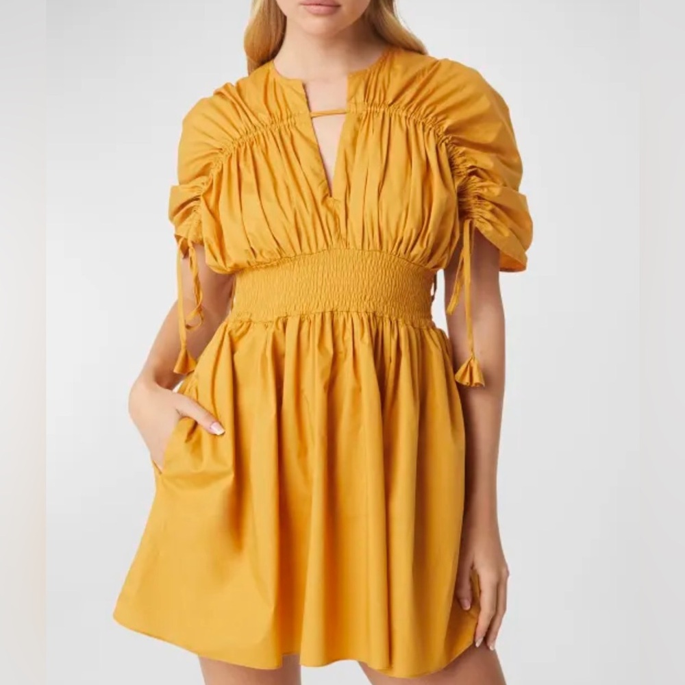 New with tags Misa size XL mustard dress.